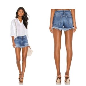 Frame Denim Le CutOff Micro Shred Shorts In Jessie